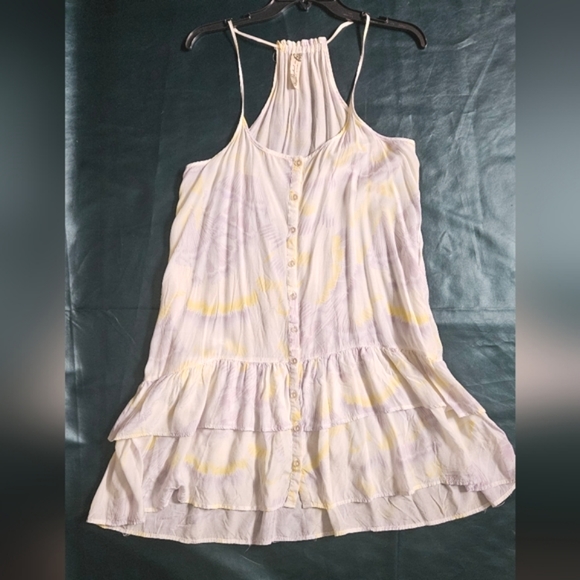 SALE! Free People Floral Slip Mini Dress - Picture 3 of 13